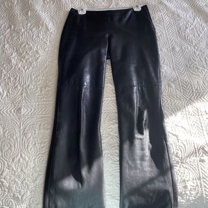 Black Leather Pants